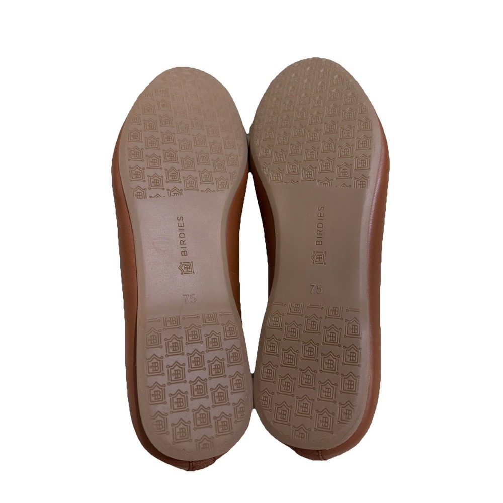 Birdies The Starling Loafer Comfort Cognac Leather 7.5 Flat Shoes Minimalist - Picture 7 of 7